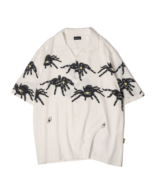 Subciety（サブサエティ）の「Tarantula shirt（シャツ/ブラウス・メンズ・ミント/ホワイト/ピンク・SMALL/MEDIUM/LARGE/X-LARGE）」の4枚目の写真
