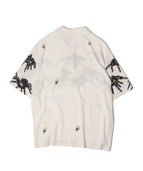 Subciety（サブサエティ）の「Tarantula shirt（シャツ/ブラウス・メンズ・ミント/ホワイト/ピンク・SMALL/MEDIUM/LARGE/X-LARGE）」の5枚目の写真