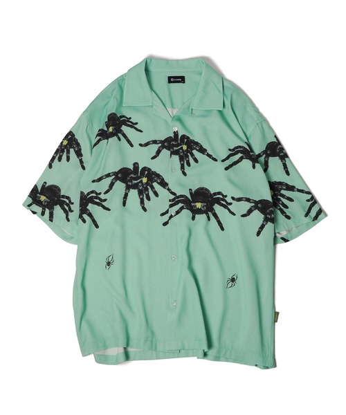 Subciety（サブサエティ）の「Tarantula shirt（シャツ/ブラウス・メンズ・ミント/ホワイト/ピンク・SMALL/MEDIUM/LARGE/X-LARGE）」の6枚目の写真