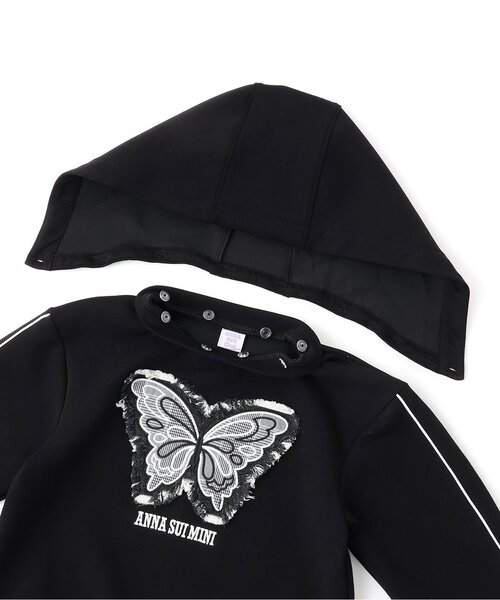 セール】蝶モチーフパーカ（パーカー）｜ANNA SUI mini（アナスイ