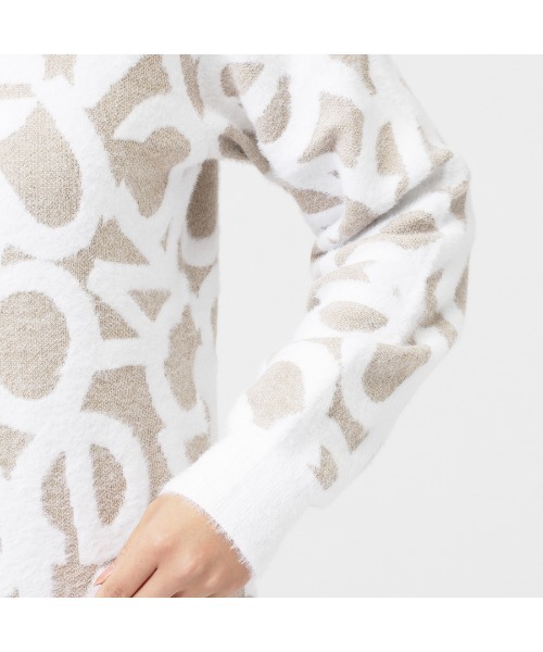 NEW BALANCE（ニューバランス）の「ニューバランス New Balance HIGH NECK KNIT PULLOVER（ニット/セーター・レディース・グリーン/ホワイト・S/M/L）」の7枚目の写真