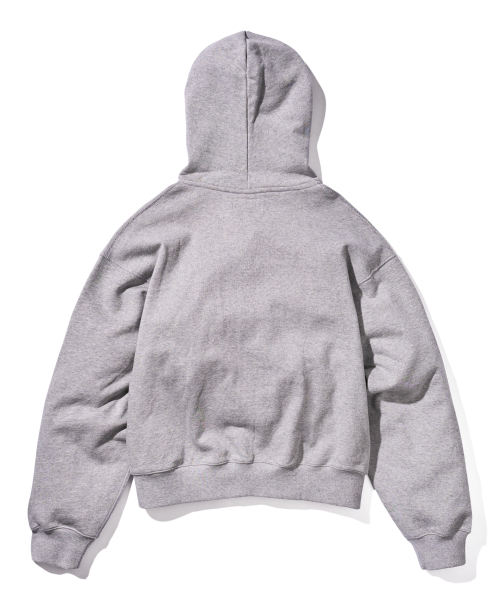 AECA(エイカ)の「EVERYDAY AECA CLOVER ZIP UP HOODIE-GREY(パーカー・レディース・その他・MEDIUM/SMALL/LARGE/W/X-LARGE)」の2枚目の写真