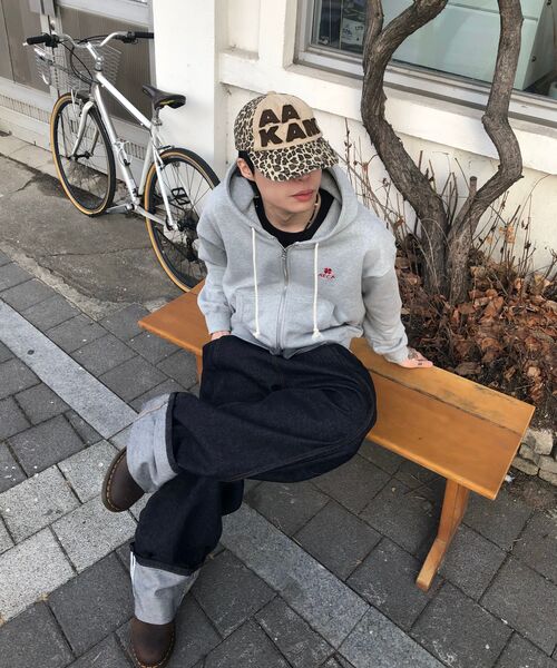 AECA(エイカ)の「EVERYDAY AECA CLOVER ZIP UP HOODIE-GREY(パーカー・レディース・その他・MEDIUM/SMALL/LARGE/W/X-LARGE)」の12枚目の写真