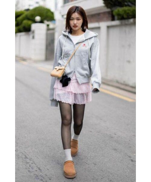 AECA(エイカ)の「EVERYDAY AECA CLOVER ZIP UP HOODIE-GREY(パーカー・レディース・その他・MEDIUM/SMALL/LARGE/W/X-LARGE)」の18枚目の写真