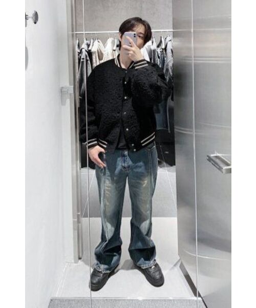 INSILENCE(インサイロンス)の「カセンティーノスタジアムジャンパー BLACK(スタジャン・レディース・その他・LARGE/MEDIUM/SMALL)」の9枚目の写真