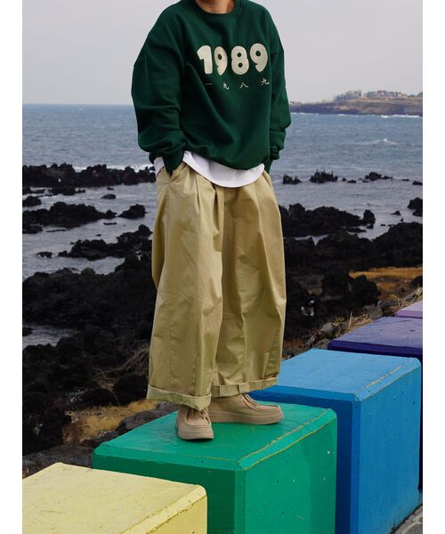 CONICHIWA BONJOUR(コンニチハボンジュール)の「1989 スウェット(ディープグリーン)(スウェット・メンズ・その他・SMALL/MEDIUM/LARGE)」の2枚目の写真
