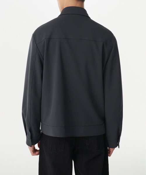 MUSINSA STANDARD（ムシンサスタンダード）の「リラックスドミニマルジャケット [アイアングレー]（ブルゾン・メンズ・その他・MEDIUM/LARGE/X-LARGE/XX-LARGE）」の3枚目の写真