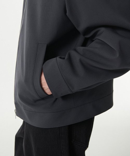 MUSINSA STANDARD（ムシンサスタンダード）の「リラックスドミニマルジャケット [アイアングレー]（ブルゾン・メンズ・その他・MEDIUM/LARGE/X-LARGE/XX-LARGE）」の5枚目の写真
