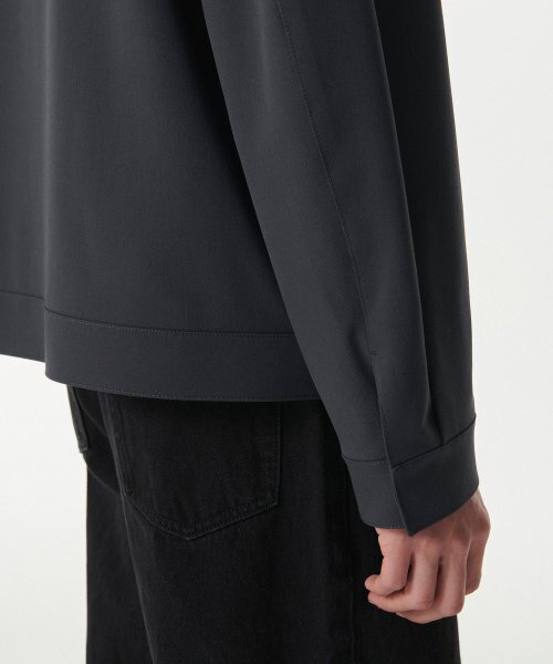 MUSINSA STANDARD（ムシンサスタンダード）の「リラックスドミニマルジャケット [アイアングレー]（ブルゾン・メンズ・その他・MEDIUM/LARGE/X-LARGE/XX-LARGE）」の6枚目の写真