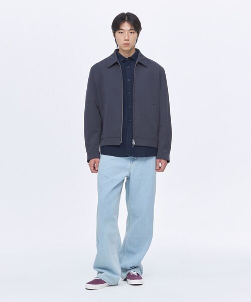 MUSINSA STANDARD（ムシンサスタンダード）の「リラックスドミニマルジャケット [アイアングレー]（ブルゾン・メンズ・その他・MEDIUM/LARGE/X-LARGE/XX-LARGE）」の11枚目の写真