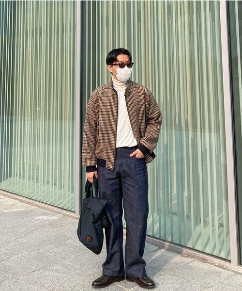 MUSINSA STANDARD(ムシンサスタンダード)の「ミニマルモックネックニット【クリーム】(ニット/セーター・メンズ・その他・SMALL/MEDIUM/LARGE/X-LARGE/XX-LARGE)」の14枚目の写真