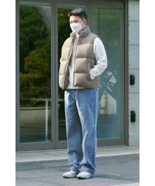 MUSINSA STANDARD(ムシンサスタンダード)の「ミニマルモックネックニット【クリーム】(ニット/セーター・メンズ・その他・SMALL/MEDIUM/LARGE/X-LARGE/XX-LARGE)」の17枚目の写真