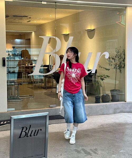 TOFFEE(トフィー)の「ウォッシュドバミューダデニムパンツ(ブルー)(その他パンツ・メンズ・その他・SMALL/MEDIUM/LARGE/X-LARGE)」の16枚目の写真