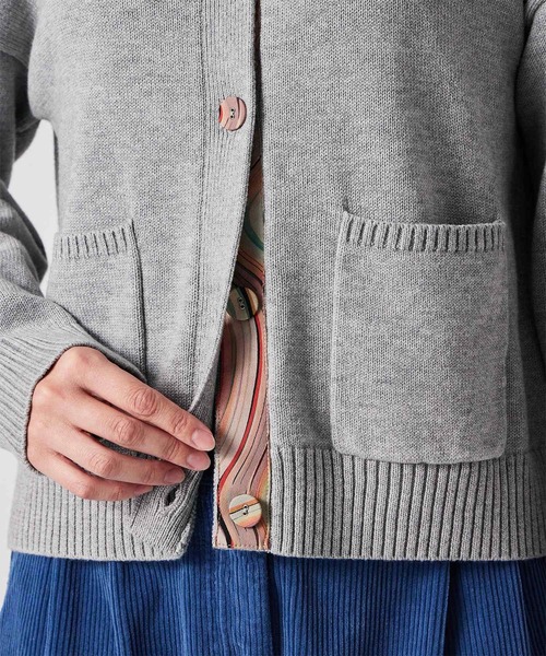 ウィメンズ スワール ボタン カーディガン / 255554 585N