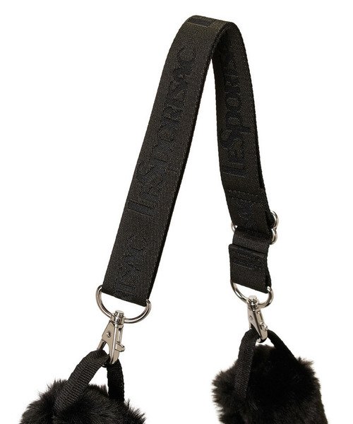 LeSportsac(レスポートサック)の「FUR SHOULDER TOTE ブラックフラッフィーファー(トートバッグ・レディース・ブラック・FREE)」の8枚目の写真