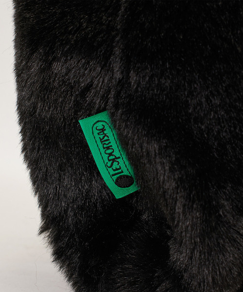 LeSportsac(レスポートサック)の「FUR SHOULDER TOTE ブラックフラッフィーファー(トートバッグ・レディース・ブラック・FREE)」の10枚目の写真