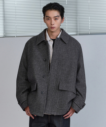 MUSINSA STANDARD｜ムシンサスタンダードのチェスターコート（ツイード