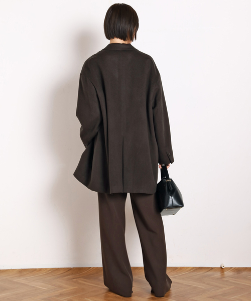 AP STUDIO（エーピーストゥディオ）の「追加エラスティックパンツ(ブラウン）（スラックス・レディース・ブラウン・34/36/38）」の12枚目の写真