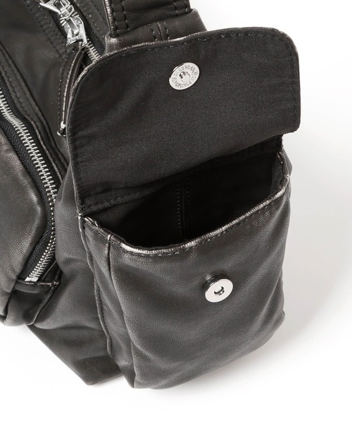 niko and...（ニコアンド）の「【WILLIAM B.ELIOTT】ポケットショルダーバッグ（ショルダーバッグ・レディース・ダークブラウン/ブラック・0）」の14枚目の写真