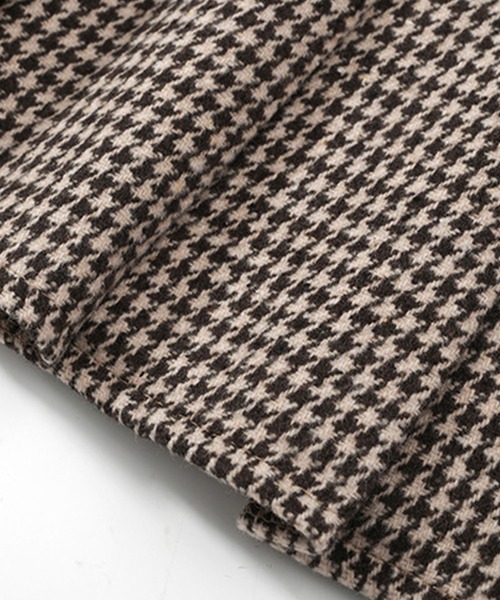 meJane（ミージェーン）の「千鳥チェック柄 プリーツミニスカート（スカート・レディース・ブラウン系・M/L）」の17枚目の写真