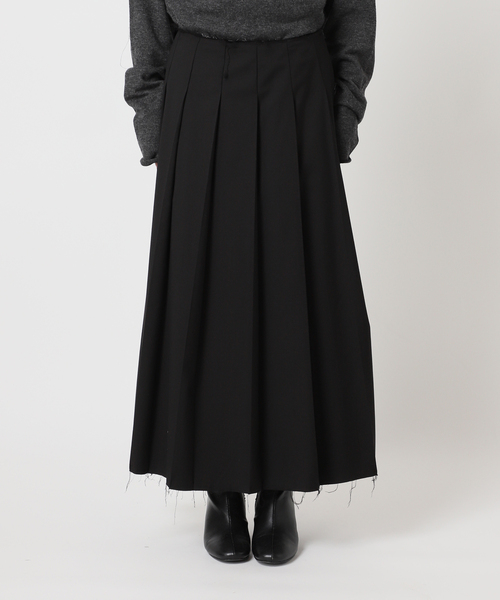 CITYSHOP（シティーショップ）の「《追加》TR PLEATS スカート（スカート・レディース・ブラック/グレー・36/38）」の4枚目の写真