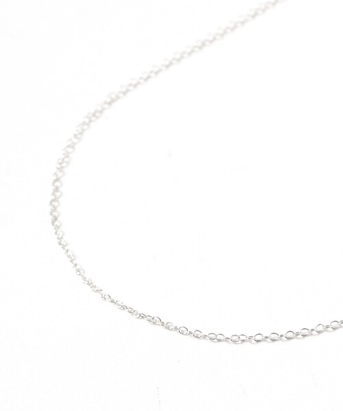 BEAMS BOY（ビームスボーイ）の「シルバー925 チェーン ネックレス（ネックレス・レディース・シルバー・ONE SIZE）」の2枚目の写真