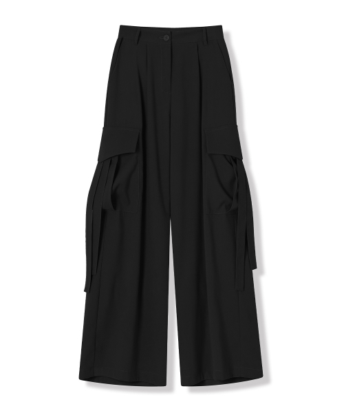 Vivacious(ビバシャス)の「Strap Cargo Pants - 3COL(その他パンツ・レディース・ピンク/カーキ/ブラック・SMALL/MEDIUM/LARGE)」の9枚目の写真