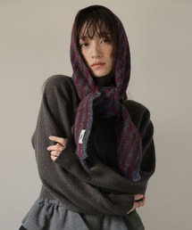 Heavy Melton Check Shaggy Over Coat / ヘビーメルトンチェック