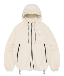 COVERNAT | 軽量パッカブルウインドブレーカーエクリュ(ナイロンジャケット)