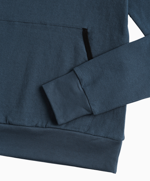 MENASOO(ミナス)の「MNS Track Binding High Neck Hoodie_Deep Blue(パーカー・レディース・ダークブルー・2/1)」の15枚目の写真