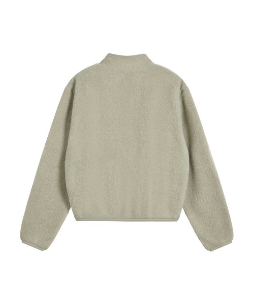EMIS(イミス)の「(W) HALF NECK FLEECE TOP(スウェット・レディース・ブラウン/ベージュ/ピンク・FREE)」の7枚目の写真