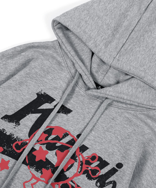 kaifai(カイファイ)の「バクシーフードパーカー(メランジ)K25ZB173(パーカー・レディース・その他・MEDIUM/LARGE/X-LARGE)」の3枚目の写真