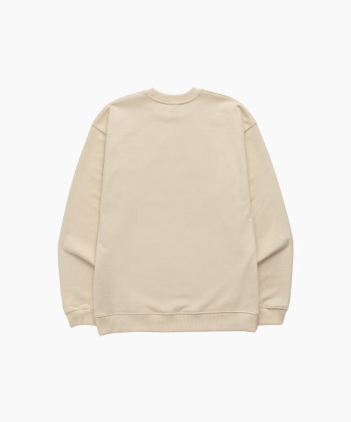 MENASOO(ミナス)の「UNISEX MNS34 APPLIQUE SWEATSHIRT_IVORY(スウェット・レディース・アイボリー・F)」の6枚目の写真