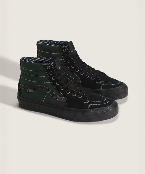 VANS（バンズ）の「スケートハイ GORE-TEX / SK8-Hi GORE-TEX OUTDOOR BLACK/ VN000DCBYJ71（スニーカー・メンズ・ダークグリーン・10.5/8.5/7.5/8/9/9.5/10/11/11.5/12）」の2枚目の写真