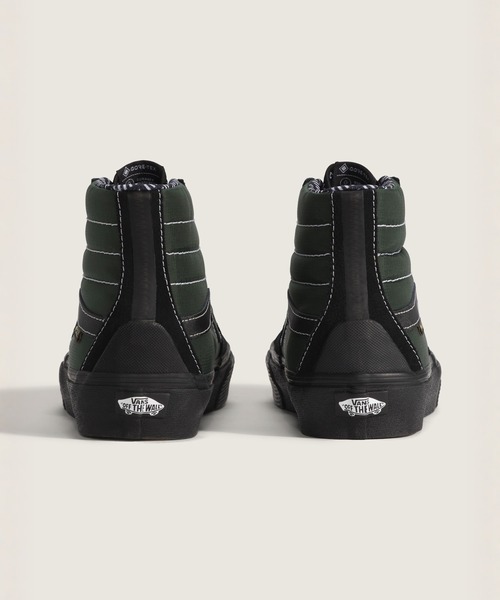 VANS（バンズ）の「スケートハイ GORE-TEX / SK8-Hi GORE-TEX OUTDOOR BLACK/ VN000DCBYJ71（スニーカー・メンズ・ダークグリーン・10.5/8.5/7.5/8/9/9.5/10/11/11.5/12）」の4枚目の写真