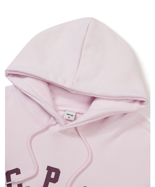MMLG（エムエムエルジー）の「[Mmlg] SLOGAN HOODIE (POWDER PINK)（パーカー・レディース・その他・SMALL/MEDIUM/LARGE/X-LARGE）」の3枚目の写真