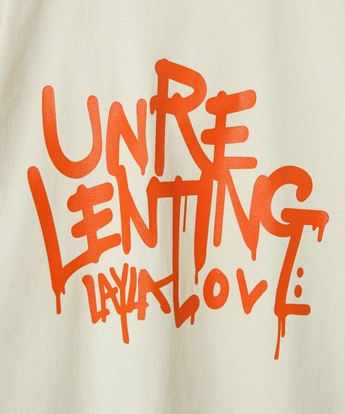 Diamond Layla（ダイアモンドレイラ）の「Unrelenting Graffiti Short Sleeve T-shirt T79 Cream Beige（Tシャツ/カットソー・レディース・その他・MEDIUM/X-LARGE/LARGE）」の9枚目の写真