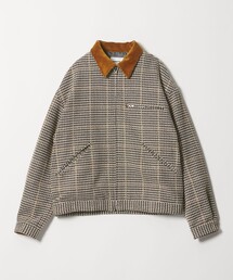 MONKEY TIME（モンキータイム）の「チェック ジップ ワーク ジャケット（ブルゾン）」