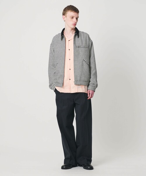 MONKEY TIME(モンキータイム)の「チェック ジップ ワーク ジャケット(ブルゾン・メンズ・ダークブラウン/ブラック・S/M/L/XL)」の20枚目の写真