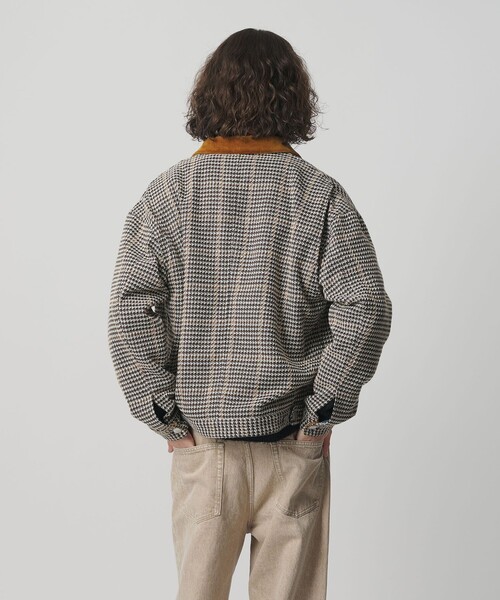 チェック ジップ ワーク ジャケット（ブルゾン）｜MONKEY TIME