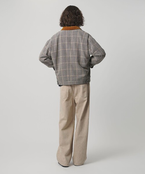 チェック ジップ ワーク ジャケット（ブルゾン）｜MONKEY TIME