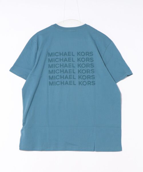 MICHAEL KORS(マイケルコース)の「マルチロゴ Tシャツ(Tシャツ/カットソー・メンズ・ブルー系・XS/S/M/L/XL)」の2枚目の写真
