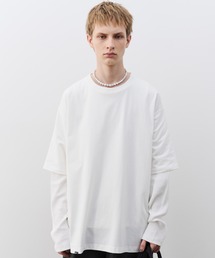 AFF AIVER（エイエフエフアイバー）の「AFF AIVER　ワッフルレイヤードL/S TEE（Tシャツ/カットソー）」