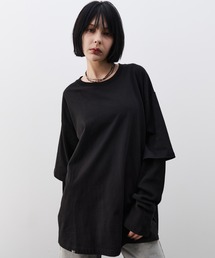 AFF AIVER（エイエフエフアイバー）の「AFF AIVER　ワッフルレイヤードL/S TEE（Tシャツ/カットソー）」