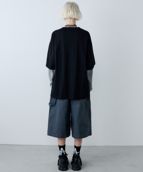 AFF AIVER(エイエフエフアイバー)の「AFF AIVER ワッフルレイヤードL/S TEE(Tシャツ/カットソー・メンズ・チャコールグレー/ブラック・SMALL/MEDIUM/LARGE)」の18枚目の写真