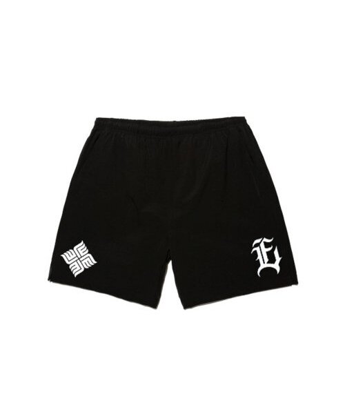 EIGHTVOLUME(エイトボリューム)の「EV Eロゴ綿ショートパンツ(ブラック)(その他パンツ・メンズ・その他・ONESIZE)」の1枚目の写真