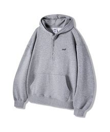 YOSEMITE（ヨセミティ）の「OG ヘンリーネックフードパーカー グレー YHT-404（パーカー）」