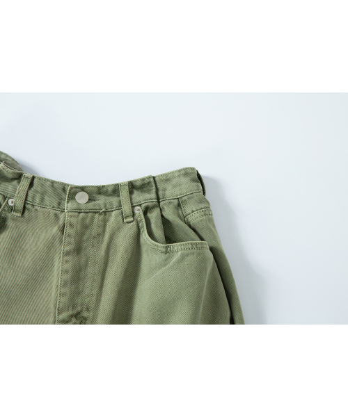 SALAD BAGUNI（サラダバグニ）の「Washed tuck pocket pants - khaki（その他パンツ・レディース・その他・SMALL/MEDIUM）」の4枚目の写真