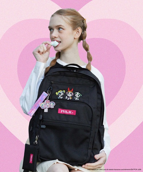 THE POWERPUFF GIRLS × MILKFED. BACKPACK（バックパック/リュック