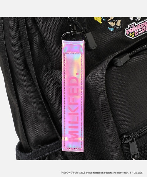 MILKFED.(ミルクフェド)の「THE POWERPUFF GIRLS × MILKFED. BACKPACK(バックパック/リュック・レディース・ブラック・ONE SIZE)」の15枚目の写真